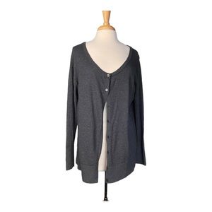 Lane Bryant Charcoal Gray Cardigan Plus Size 18/20